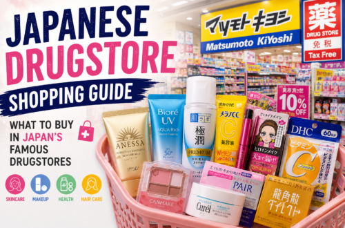 Shopping in a Japanese drugstore