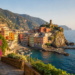 Colorful coastal village in Italy