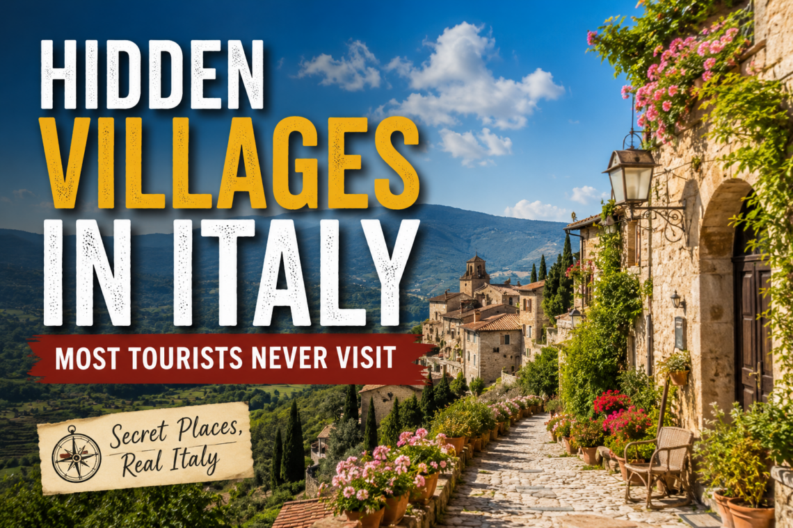 hidden villages in Italy
