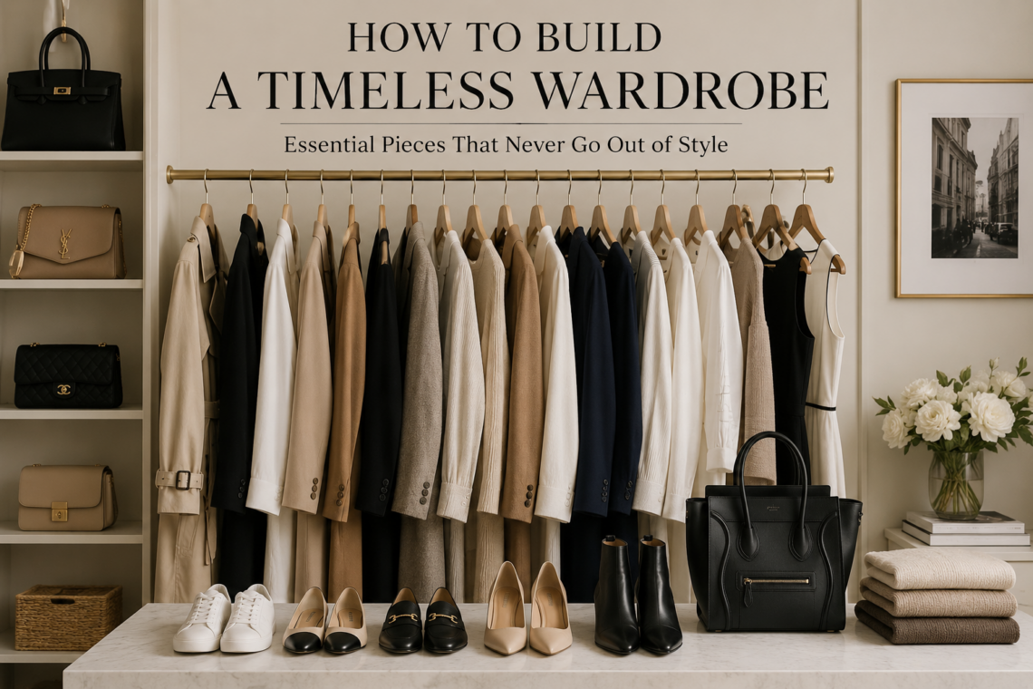 How to Build a Timeless Wardrobe with classic capsule wardrobe essentials.