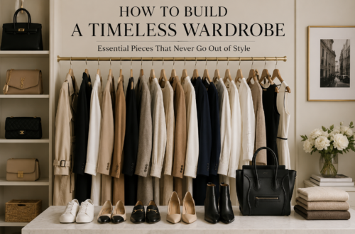How to Build a Timeless Wardrobe with classic capsule wardrobe essentials.