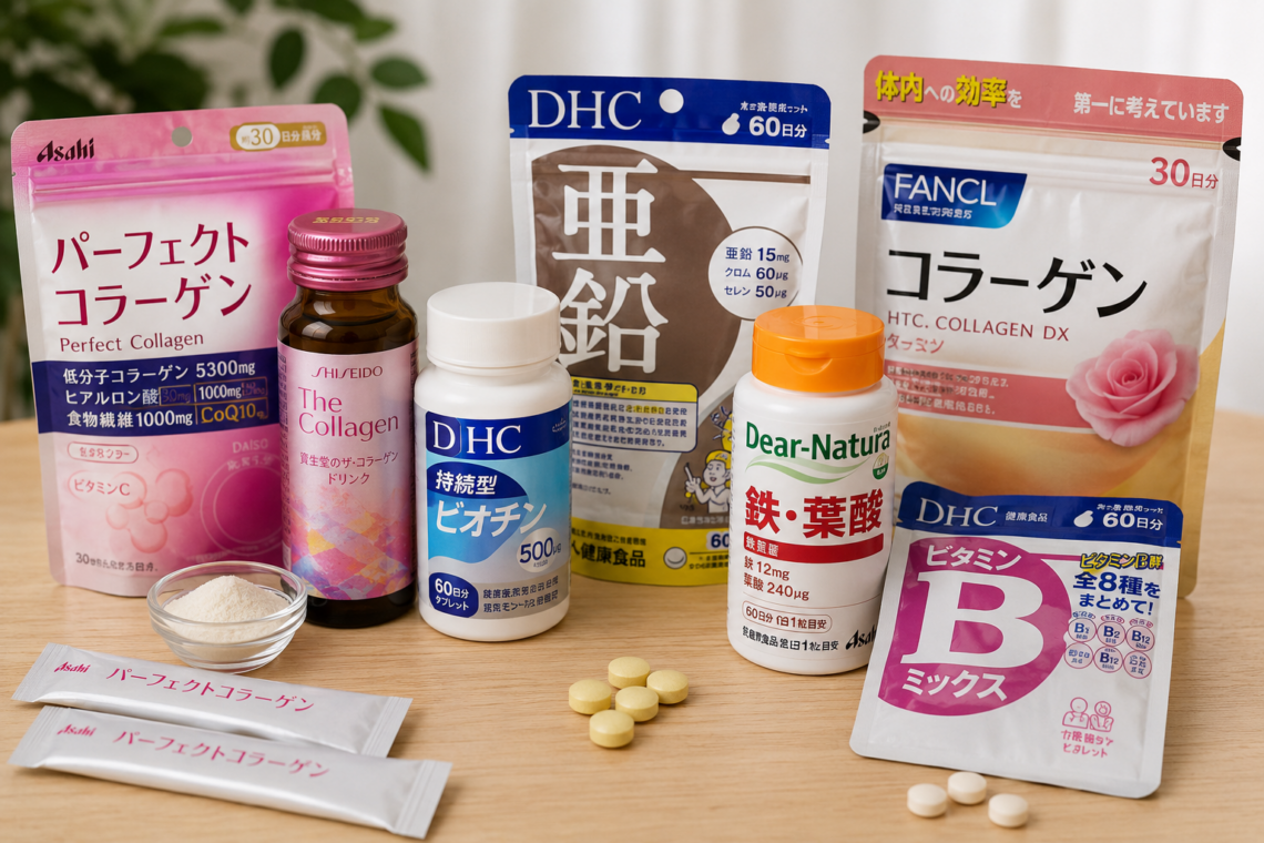 Best Japanese vitamins for hair growth