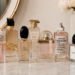 Expensive-smelling perfumes under $50 displayed in an elegant luxury-inspired fragrance collection.