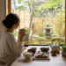 Japanese daily habits in a peaceful minimalist home with a healthy morning routine.