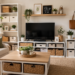 Home organization ideas for a clutter-free living room